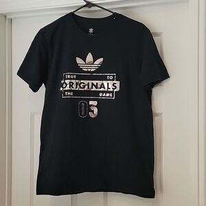Adidas🖤True To The Game Black Mirror T-shirt.22